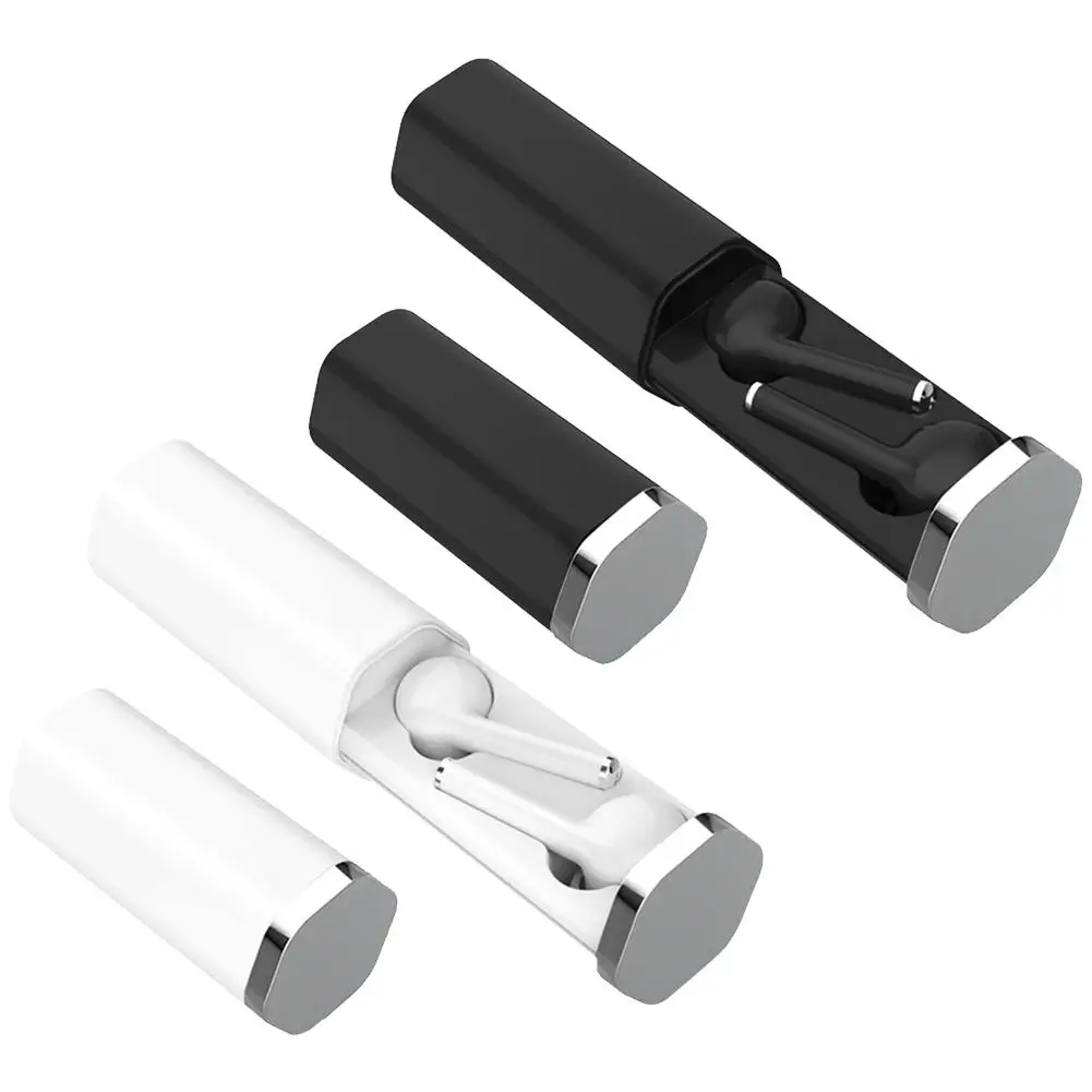 Bluetooth гарнитура снижение шума HD стерео Беспроводной наушники одного цвета и два наушника) отдельно Беспроводной сенсорный Bluetooth гарнитура