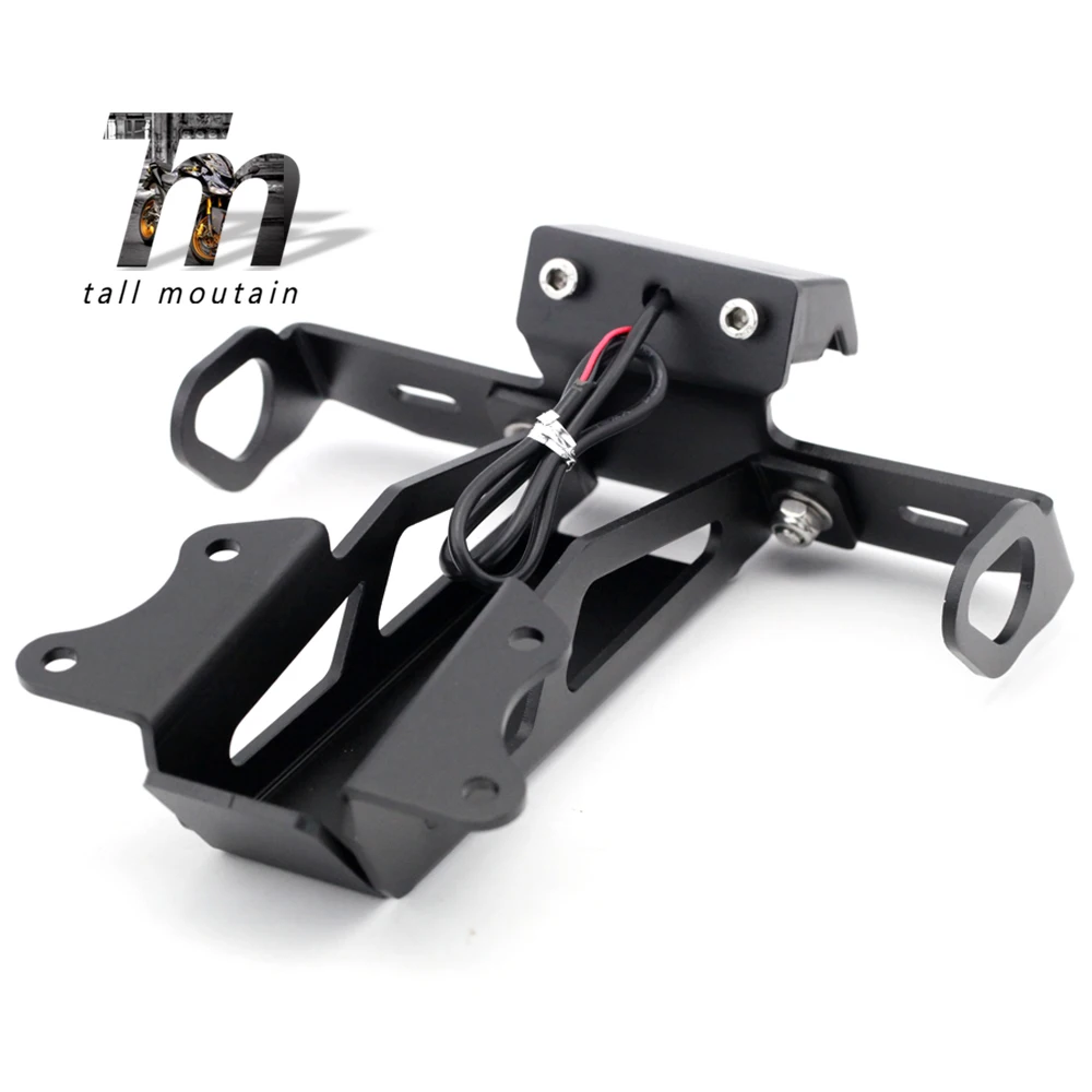 Держатель для номерного знака для YAMAHA MT-09 FJ-09 MT09 Tracer FJ09 MT/FJ 09- светодиодный кронштейн