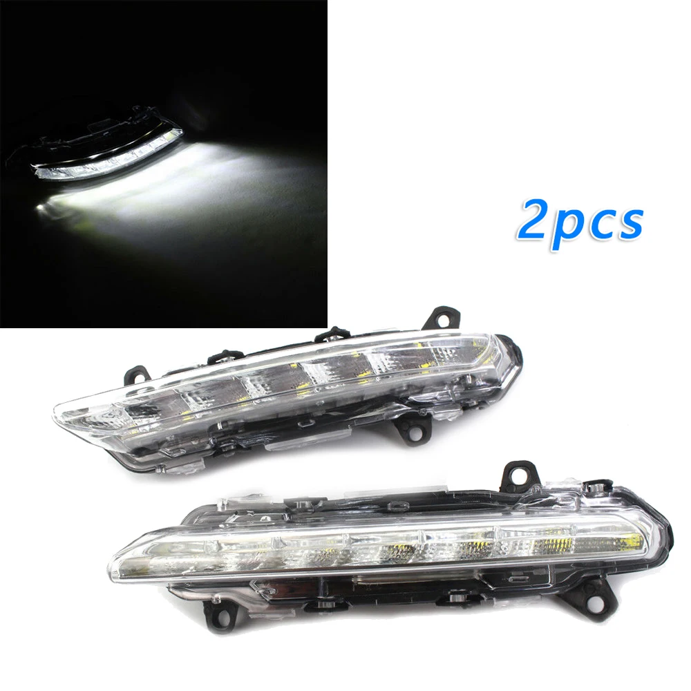 Пара светодиодный DRL Дневной ходовой противотуманный светильник левый+ правый для MERCEDES s-класса W221