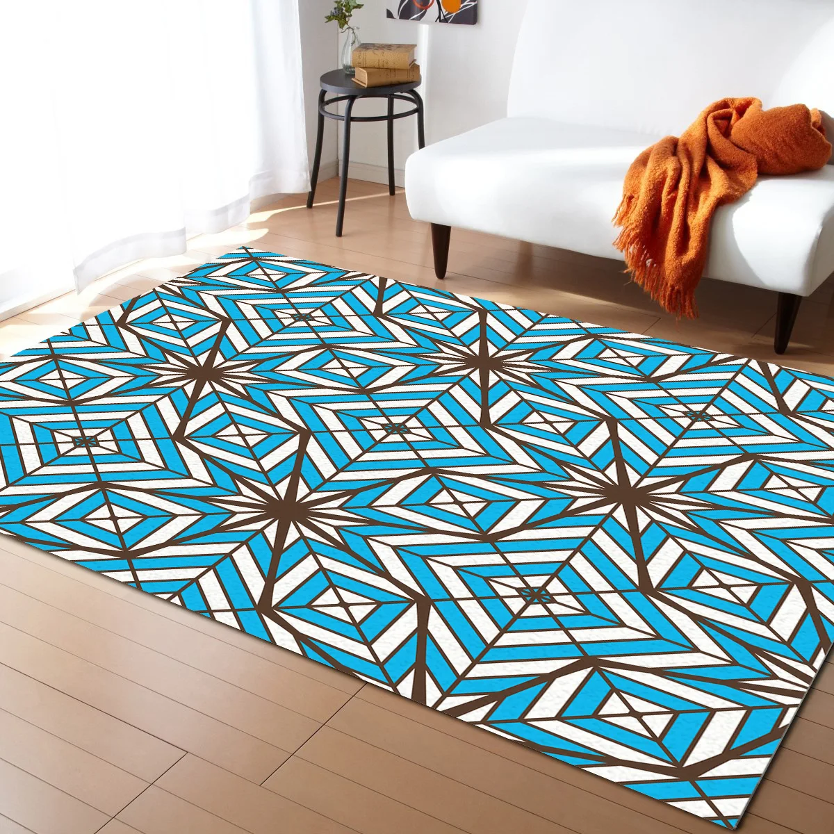 

Modern Geometry Modern Carpets for living room Rectang Rugs Large Anti-slip Safety Carpet