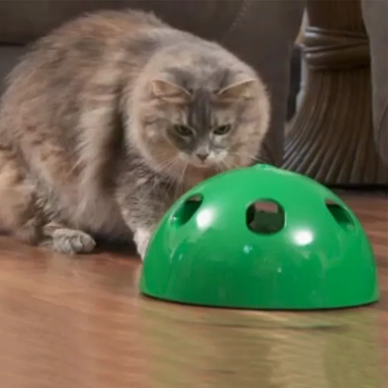 

Pet Cats Toy Electric Automatic Toy Cat Playing Mice Turntable Interactive Toy For Cat Play Tools