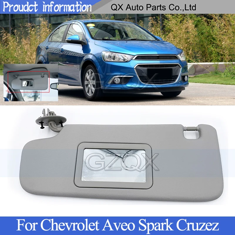 Солнцезащитный козырек CAPQX для салона Chevrolet Aveo 11-13 Spark 11-16 | Автомобили и мотоциклы
