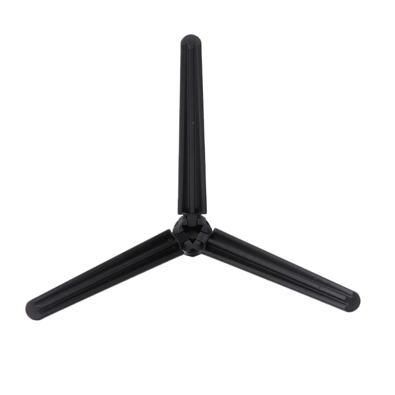 

Universal Black Plastic Tripod Cell Phone Camera Rotation Desktop Base Support