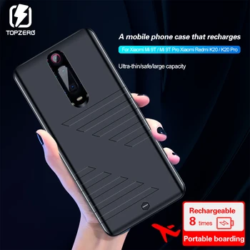 

6800mah Battery Case For Xiaomi 9T K20 Ultralight Power Bank Charging Case For Xiaomi Redmi K20 Pro 9T Pro Extreme Battery