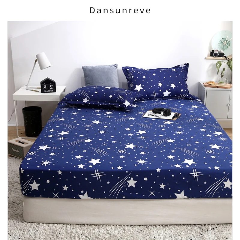 Простыня на резинке для односпального и двуспального матраса 150 Х200 Dansunreve со