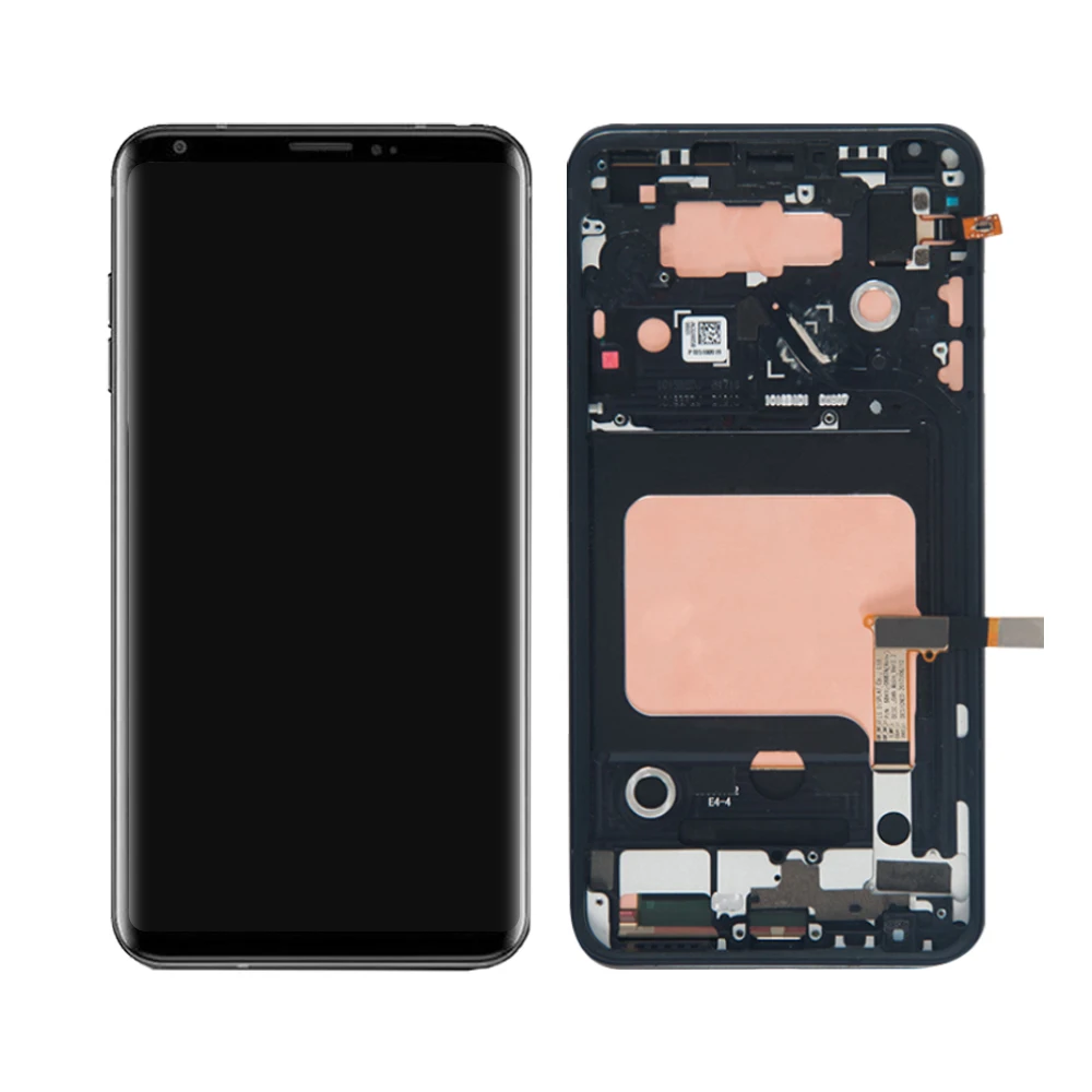 6 “ для LG V35 ThinQ lcd кодирующий преобразователь сенсорного экрана в сборе для LG V35 ThinQ дисплей с рамкой Замена LM-V350 LM-V350N