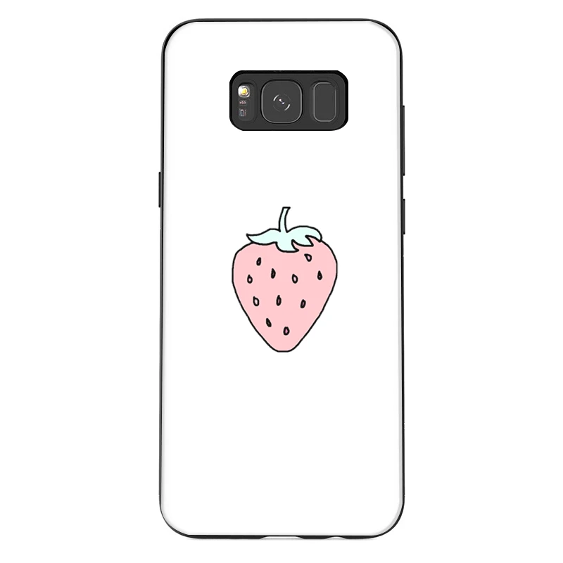 B9 Чехол для телефона из термополиуретана для samsung M10 M20 M30 M40 S10 S8 S9 плюс S10E S7 S6 край S7 края крышки Kawaii японский клубника молока - Цвет: B9