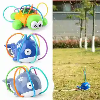 

Cartoon Baby Bath Toy Outdoor Lawn Beach Spray Water Baby Bath Toys Summer Swimming Bath Sprinkler Play Water Toys For Kids Gift