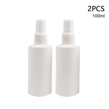 

2pcs Empty Spray Bottle Lotion Liquid Shampoo Plastic Portable Travel Makeup Container Multipurpose Hotel Refillable Pure Dew