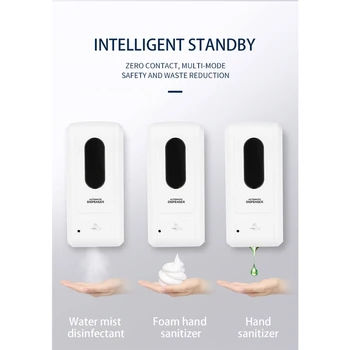 

2020 New Automatic Hand Sanitizer Dispenser Alcohol Spray Machine 1000ML Touchless