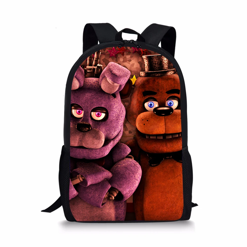 CDGX2012C С рисунком из мультфильма с изображениями персонажей игры «пять ночей с Фредди» школьный рюкзак, набор/комплект детской одежды из 3-х предметов, распылитель ранцевого типа для с ортопедический рюкзак детский блокнот портфель рюкзак - Цвет: CDGX2012C