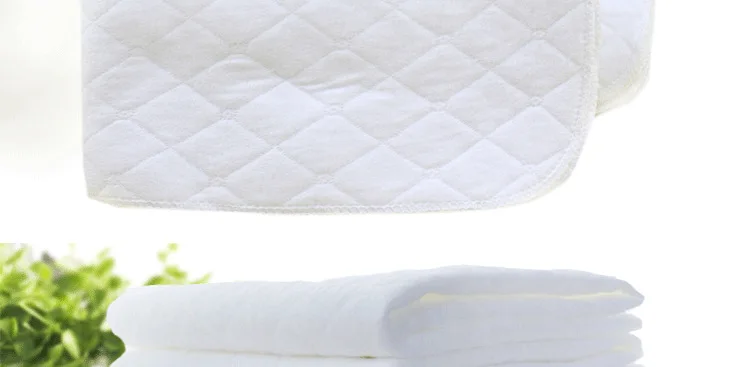 10pcs/lot Baby Washable Reusable 3 Layers Baby Cloth Diaper Insert Super Absorbency Microfiber Nappy Liners