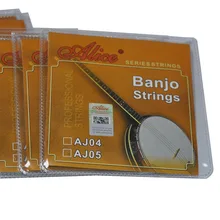 

5 Sets Alice AJ05 5-String Banjo Strings Plated Steel Coated Copper Alloy Winding DBGCG