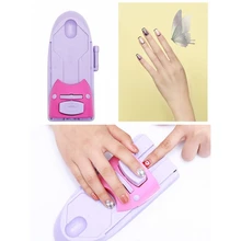 

1Set DIY Nail Art Stamp Machine Printer Printing Manicure Set With 6 Metal Pattern Plates Scraper Chart Plate Manicure tools