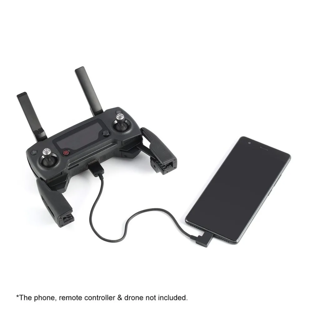 USB OTG кабель для type-C Micro USB кабель для передачи данных линии для DJI Mavic Pro Air Spark Дрон пульт дистанционного управления