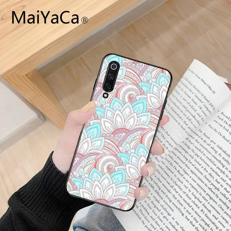MaiYaCa Mandala Bunga Seni Mewah Desain Unik PhoneCase untuk XiaoMi 6 MIX2 8SE K20 REDMI 5A NOTE4X 7 6A Ponsel