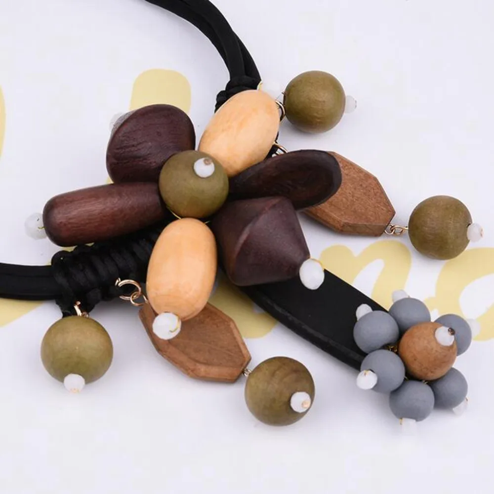 wooden necklace for women (4)