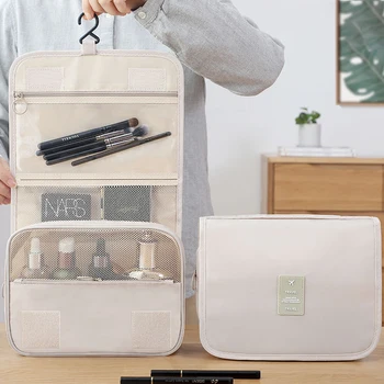 

Travel Cosmetic Bag Women Makeup Bags Toiletries Organizer Waterproof Storage Neceser Hanging Bathroom Wash Bag
