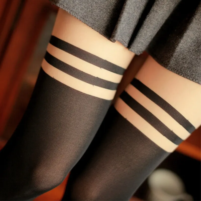 Connect style Silk Tights* Spring and autumn Silk Tights* Color Connect* Student Silk Tights* Fashionable Silk Tights