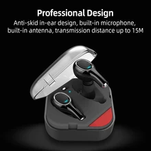 Супер бас Bluetooth наушники TWS настоящие Bluetooth наушники 3D стерео Беспроводная гарнитура с микрофоном для телефона Andoid и IOS