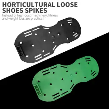 

Lawn Aerator Shoes 2 Color Botanic Garden Practical Garden Tool Set Nail Shoes 1Pair Grass Spiked Revitalizing