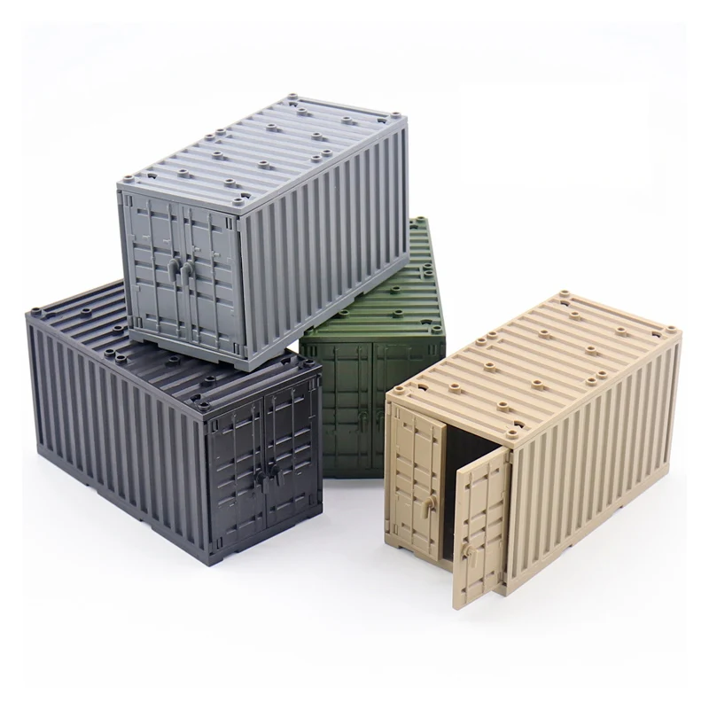 MOC-WW2-Military-Series-Container-Weapon-Storage-Box-Building-Blocks ...