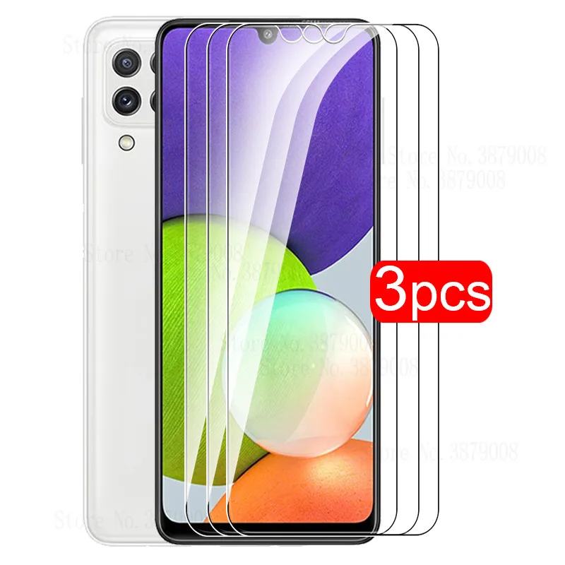 

3 шт. Оригинальное Защитное стекло для samsung galaxy A22, защита для экрана телефона samsun a22, a 22, 4/5G, samsung 22, стеклянная пленка sklo