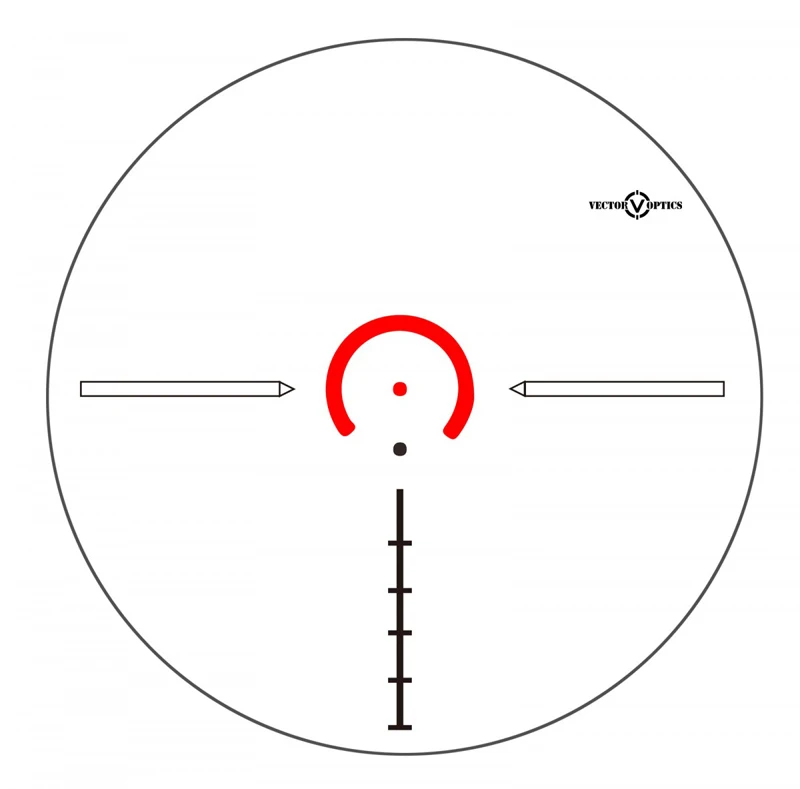 10 шт. векторная оптика Thanator 1-8X прицел 1-8x24 прицел с красной подсветкой VTC MIL Retile 1/10 MIL CQB Compact