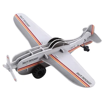 

3D Military Model Plane Puzzle DIY Aircraft Puzzle Paper Model Easy Set Up Boys Collection Game Decoration