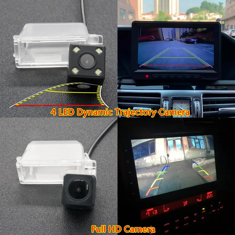Рыбий глаз MCCD 1080P Звездное освещение для Ford Kuga Escape 2013 2014 2015 Беспроводная
