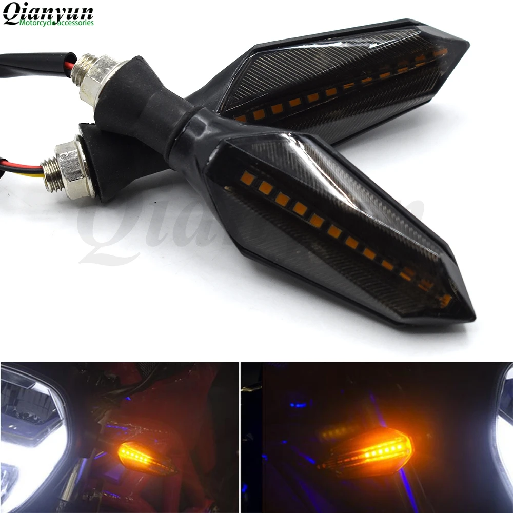 

Motorcycle Signal lights 12V LED Turn Signal Flasher Warning lamp for Suzuki TL1000R SV1000S GSXR1300 GSF1200 GSF1250 DL1000