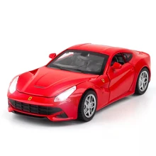 

1:32 Ferrari F12 alloy sports car model decoration toys sound and light gift collection