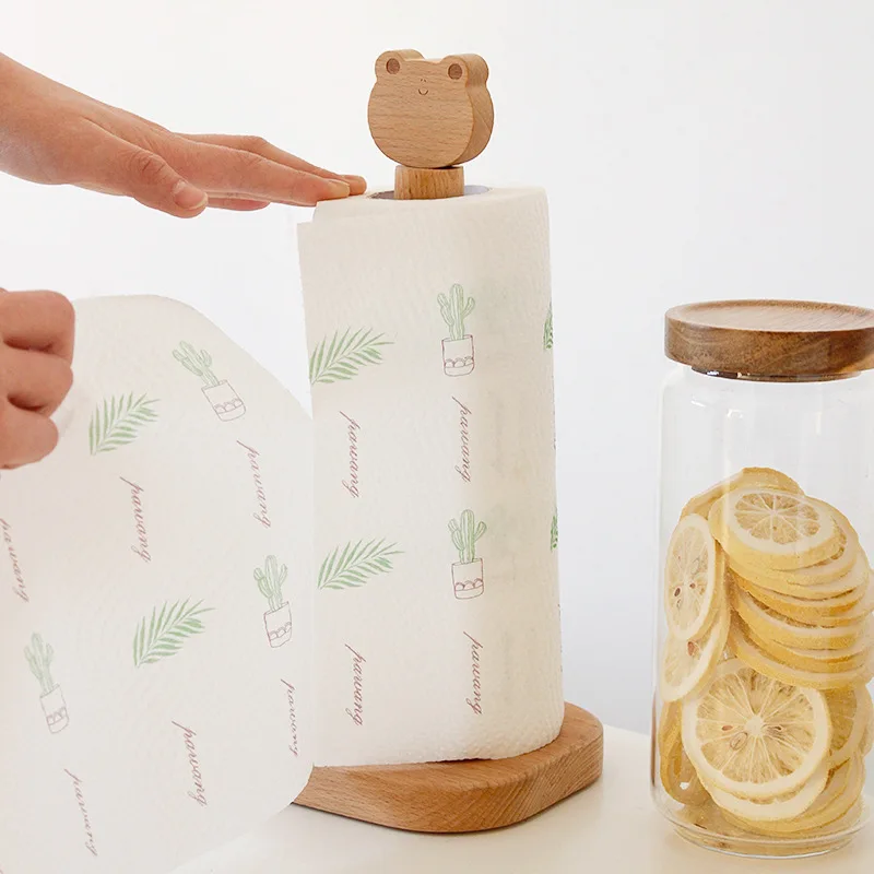 Square Home Tissue Roll Holder , Tableware Frog, Panda, Cat, Bird Type Tissue Holder , Roll Paper Racks Kitchen Napkins Holders 4