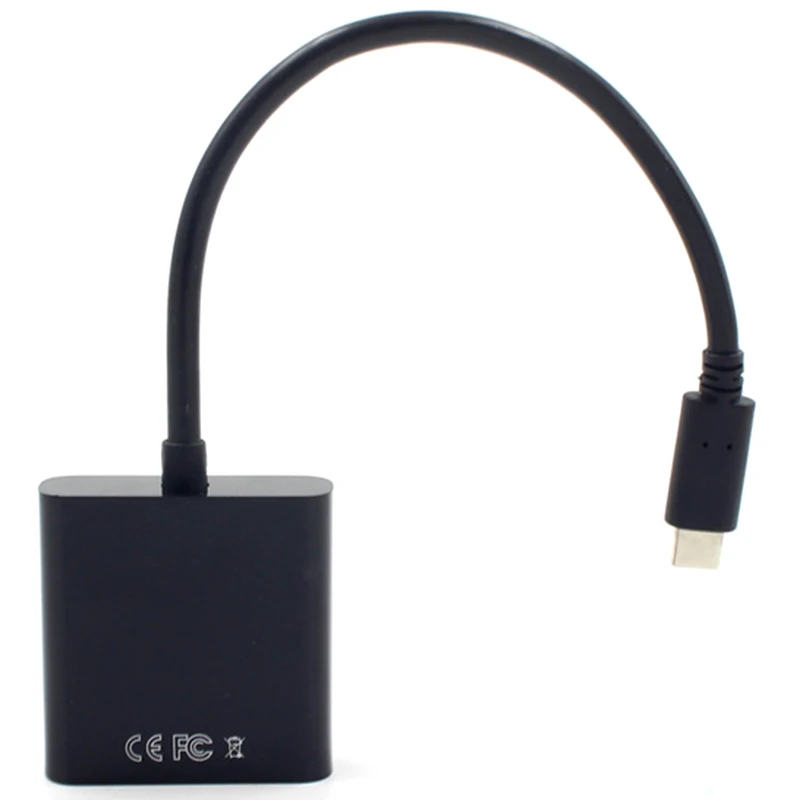 Type C USB кабель 3,1 Мужской к HDMI Женский 1080P адаптер для Macbook Chromebook