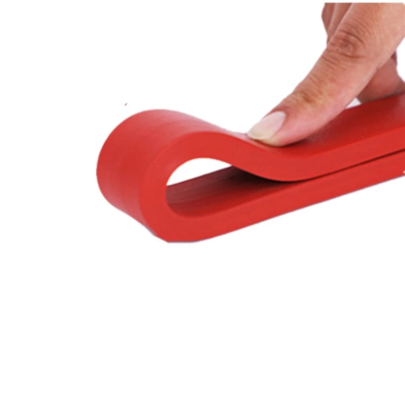 

Уплотнительная лента из губки и силикона, 40x5 мм, 366 см, термостойкая, необычная красная