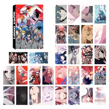

30 Pcs/set Japan Anime Daring In The Franxx Self Made Paper Lomo Card Photo Card Poster Photocard