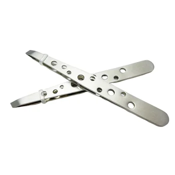 

1pcs Stainless Steel Tweezers Eyebrow Tweezers Eyebrow Clip Professional