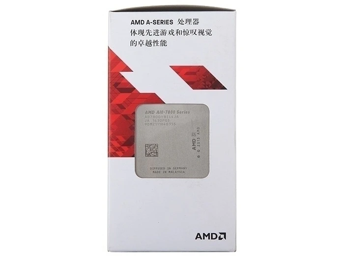 

AMD A10-Series A10 7800 A10-7800 3.5GHz Quad-Core CPU Processor Desktop 65W Socket FM2+ NEW