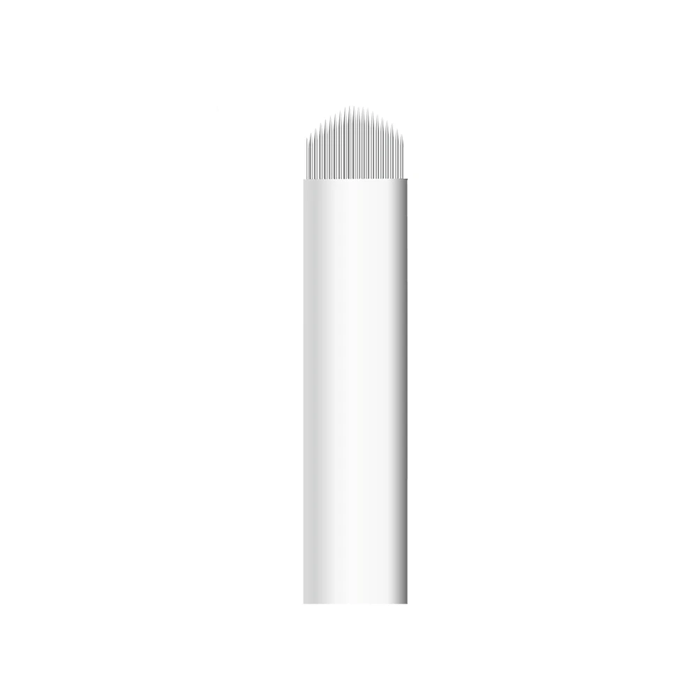 

21U Microblading Permanent Makeup Needles 3D Embroidery Sterilized Stainless Steel For Eyebrow Lip Embroidery Microblading