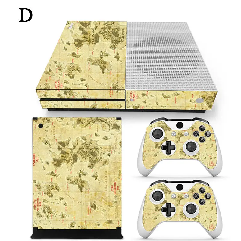 Защитная пленка для игровой консоли для microsoft Xbox One Slim художественная защитная пленка s для Xbox One el - Цвет: D