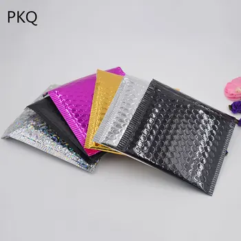 

100Pcs Wholesale Bubble Envelope Bag, Plastic Courier Bag,Padded Mailer Shipping Mailing Bag,Self Seal Foam Envelope 15x13cm
