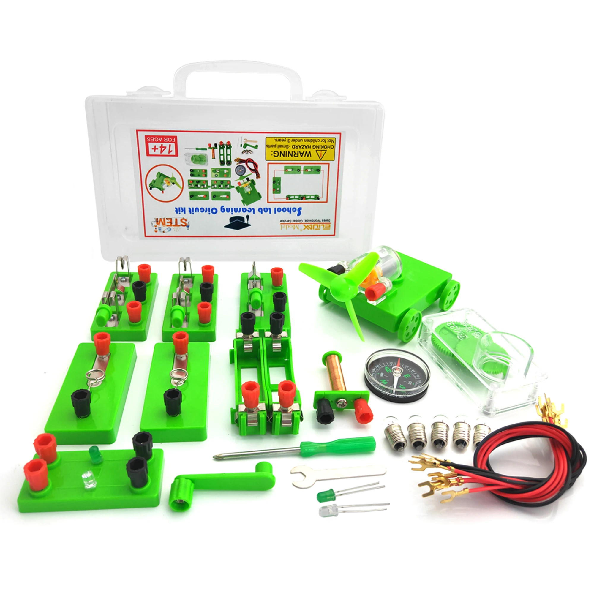 Fun Kids Electric Circuit Kit Learning for Children School Student Science Toy S 