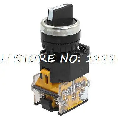 

LA38-20X/31 2 NO Three 3 Positon Rotary Selector Select Switch Latching 22mm