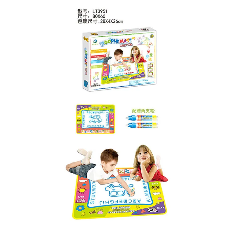 

Shui hua tan Water Canvas Water Writing Learning Graffiti Painted Tool Children'S Educational Toy Parent And Child Casual Intera