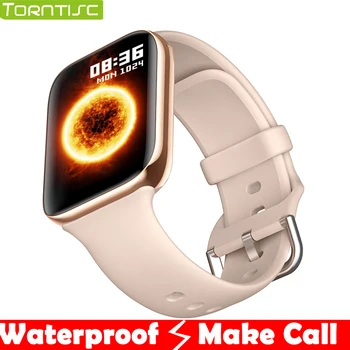 

Torntisc 240*240 IPS Screen Custom Dial Bluetooth Call Women Smart Watch Waterproof Men for Android IOS system Smartwatch women