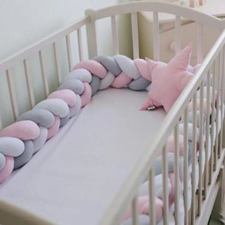 

Hot Three-Color Woven Long Knot Knotted Ro om Decoration Twist Pillow Crib Insurance Side Pillow