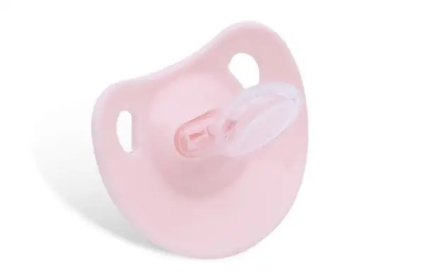 Infant Silicone Baby Pacifier Nipple Baby Pacifiers Dummy Newborn Soother Toddler Holder nipple White Pink Nipple Pacifier