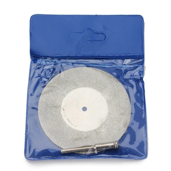 

60mm Diamond Grinding Wheel Metal Cutting Disc For Mini Dremel Rotary Tool Accessories With 1pc Arbor Shaft