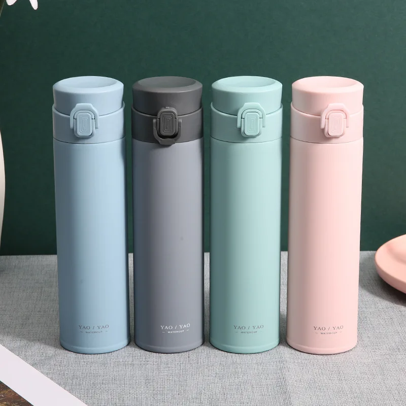 

ZOOOBE 350ML New Design Double Wall Stainless Steel 304 Vacuum Flasks Thermos Cup Coffee Tea Milk Travel Mug Thermocup