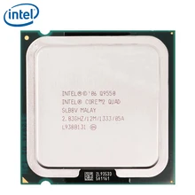 Процессор Intel Core 2 Quad Q9550 2,83 ГГц 12 МБ кэш L2 FSB 1333 десктопный процессор LGA 775 протестирован 100% рабочий